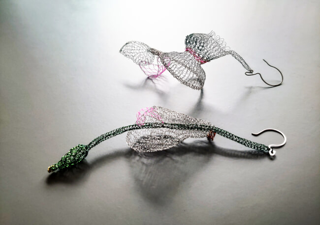 Foggy Spring Earrings